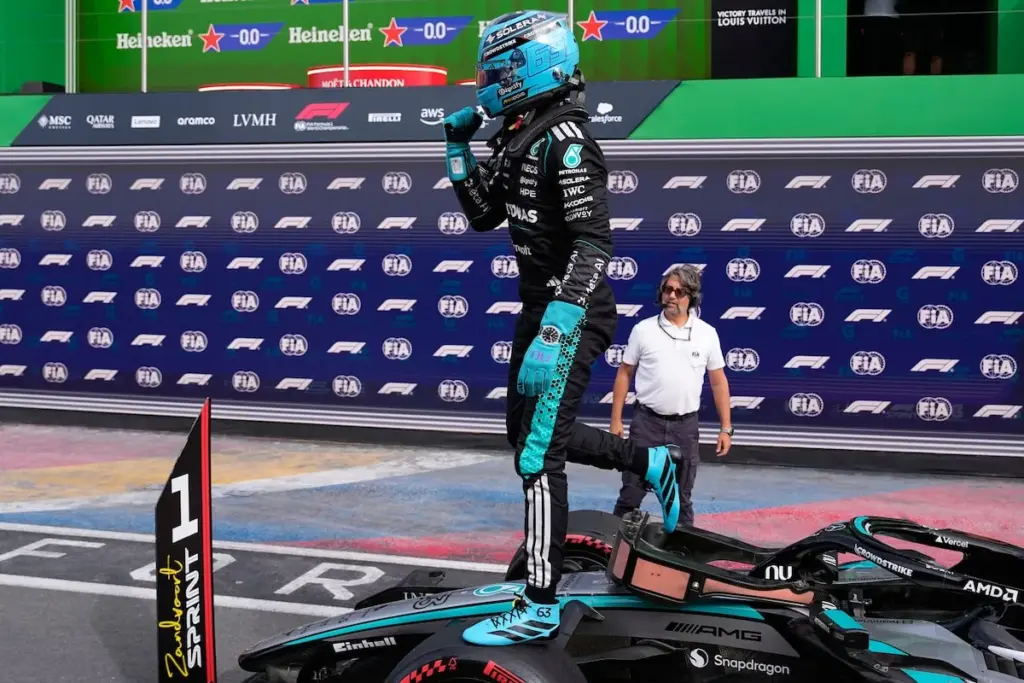 Russell charges to Dutch GP Sprint pole ahead of Norris
