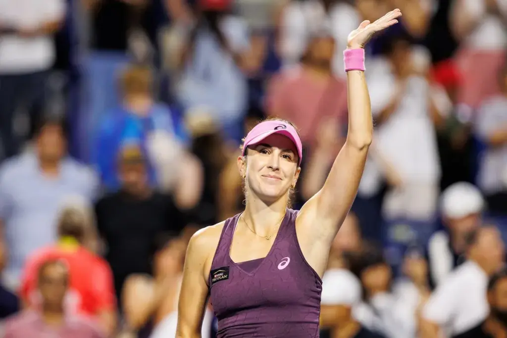 Bencic withdraws from Toronto quarterfinal with injury; Gauff advances to final 4 - WTA Tennis