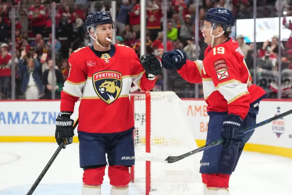 Paul Maurice Explains How Brady Tkachuk Skating With Sasha Barkov Could See Florida's Captain Reach New Heights - The Hockey News